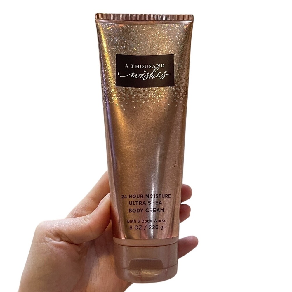 Bath and Body‎ works A THOUSAND WISHES Ultra Shea Body CREAM lotion 8 oz  NEW